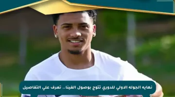 نهاية الجولة الأولى للدوري تتوج بوصول ألفينا.. تعرف على التفاصيل